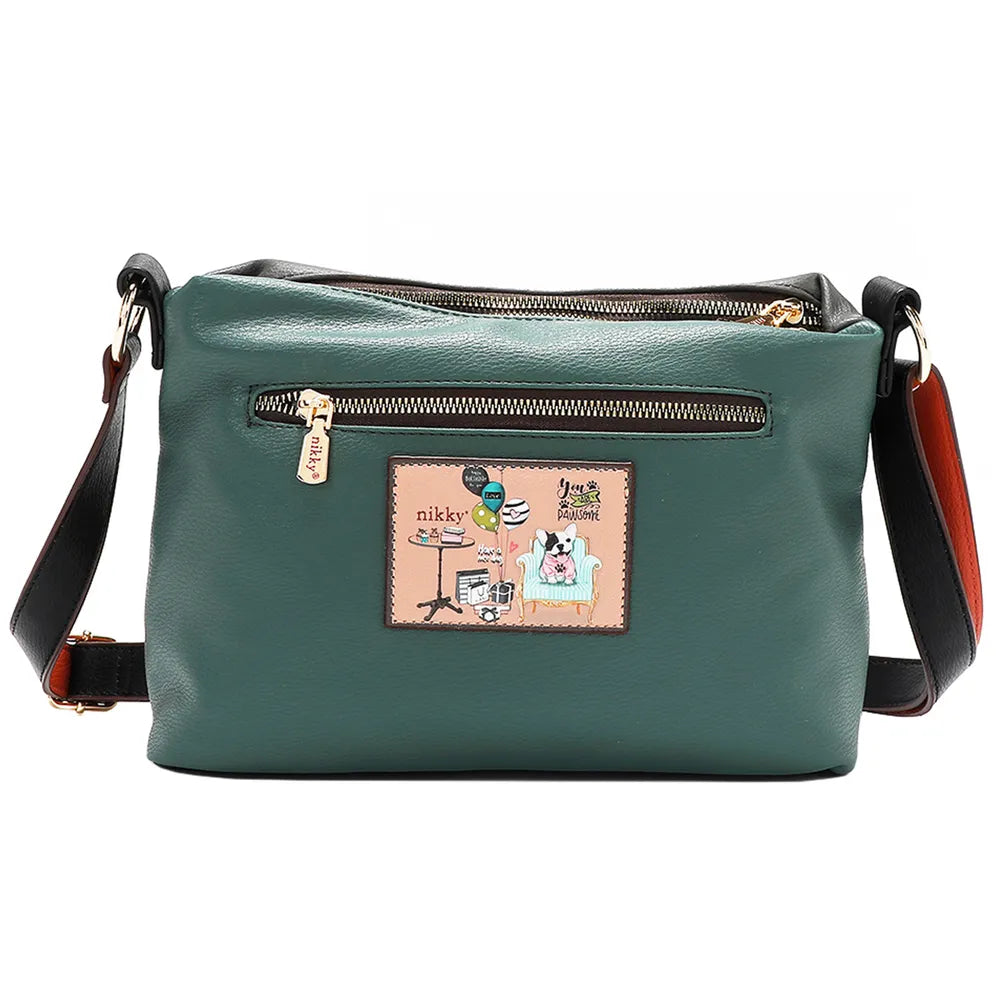Nicole Lee USA Eco-Leather Adjustable Strap Crossbody Bag-Bags-Trendsi-[option4]-[option5]-[option6]-[option7]-[option8]-Shop-Boutique-Clothing-for-Women-Online