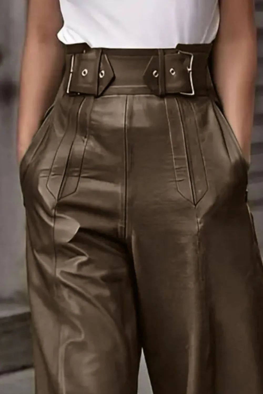 High Waist Wide Flare Pants-pants-Trendsi-[option4]-[option5]-[option6]-[option7]-[option8]-Shop-Boutique-Clothing-for-Women-Online