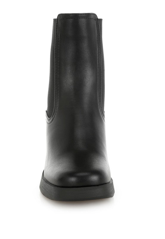 Scuala Faux Leather Chelsea Boots-Rag Company-[option4]-[option5]-[option6]-[option7]-[option8]-Shop-Boutique-Clothing-for-Women-Online
