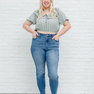 Golden Hour Top in Sage-Womens-Ave Shops-[option4]-[option5]-[option6]-[option7]-[option8]-Shop-Boutique-Clothing-for-Women-Online