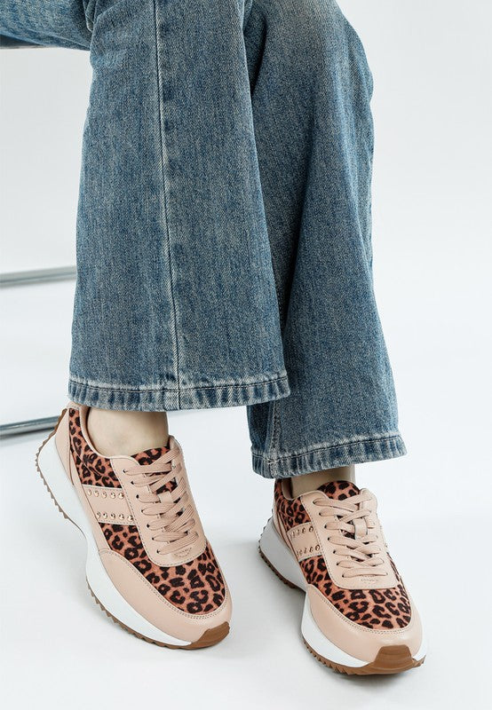 Lepark Real Leather Leopard Print Sneakers-Rag Company-Beige-US-5 / UK-3 / EU-36-[option4]-[option5]-[option6]-[option7]-[option8]-Shop-Boutique-Clothing-for-Women-Online