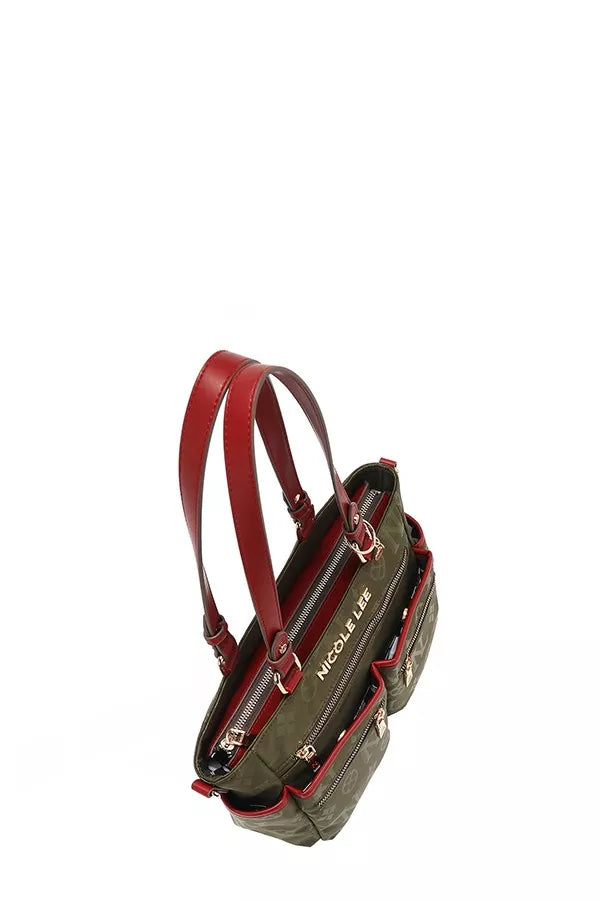 Nicole Lee USA Multi-Compartment Convertible Tote Bag-Bags-Trendsi-[option4]-[option5]-[option6]-[option7]-[option8]-Shop-Boutique-Clothing-for-Women-Online