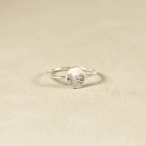 925 Sterling Silver Signet Ring-RINGS-Trendsi-Silver-5-[option4]-[option5]-[option6]-[option7]-[option8]-Shop-Boutique-Clothing-for-Women-Online