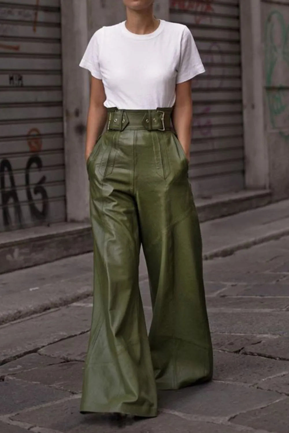 High Waist Wide Flare Pants-pants-Trendsi-[option4]-[option5]-[option6]-[option7]-[option8]-Shop-Boutique-Clothing-for-Women-Online