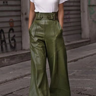 High Waist Wide Flare Pants-pants-Trendsi-[option4]-[option5]-[option6]-[option7]-[option8]-Shop-Boutique-Clothing-for-Women-Online
