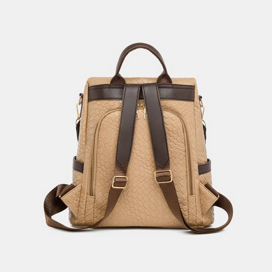 PU Leather Backpack Bag-Bags-Trendsi-[option4]-[option5]-[option6]-[option7]-[option8]-Shop-Boutique-Clothing-for-Women-Online