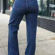 Judy Blue Medium Wash High Waist Wide Leg Jeans-Judy Blue-[option4]-[option5]-[option6]-[option7]-[option8]-Shop-Boutique-Clothing-for-Women-Online