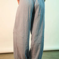 VERY J Wide Leg Gauze Solid Pants-Pants-Trendsi-[option4]-[option5]-[option6]-[option7]-[option8]-Shop-Boutique-Clothing-for-Women-Online