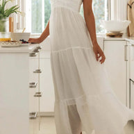 Tiered Halter Neck Printed Cami Dress-Dresses-Trendsi-[option4]-[option5]-[option6]-[option7]-[option8]-Shop-Boutique-Clothing-for-Women-Online