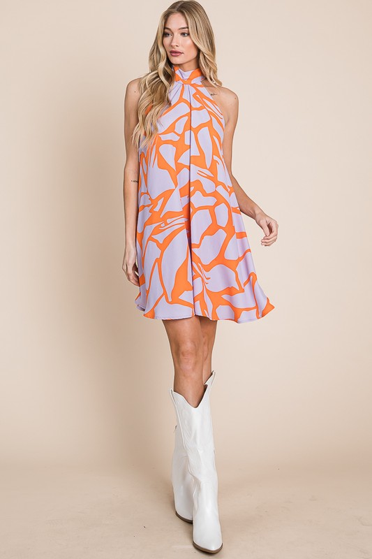 Resort style halter neck short sundress-Jade By Jane-[option4]-[option5]-[option6]-[option7]-[option8]-Shop-Boutique-Clothing-for-Women-Online