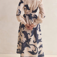 Printed Button Down Belted Shirt Dress-Dresses-Trendsi-[option4]-[option5]-[option6]-[option7]-[option8]-Shop-Boutique-Clothing-for-Women-Online