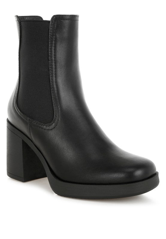 Scuala Faux Leather Chelsea Boots-Rag Company-[option4]-[option5]-[option6]-[option7]-[option8]-Shop-Boutique-Clothing-for-Women-Online