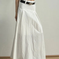 High Waist A-Line Maxi Skirt-Skirts-Trendsi-[option4]-[option5]-[option6]-[option7]-[option8]-Shop-Boutique-Clothing-for-Women-Online