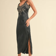 Mable Embroidered Cami Satin Midi Slit Dress-Dresses-Trendsi-[option4]-[option5]-[option6]-[option7]-[option8]-Shop-Boutique-Clothing-for-Women-Online