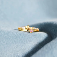 18K Gold-Plated 925 Sterling Silver Double-Layered Ring-RINGS-Trendsi-[option4]-[option5]-[option6]-[option7]-[option8]-Shop-Boutique-Clothing-for-Women-Online