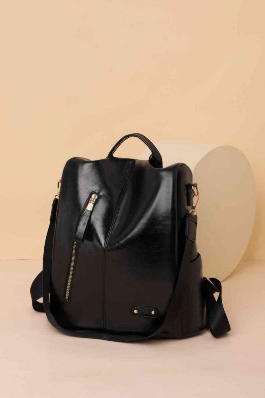 Marcy Zipper Pocket Backpack-ClaudiaG Collection-[option4]-[option5]-[option6]-[option7]-[option8]-Shop-Boutique-Clothing-for-Women-Online