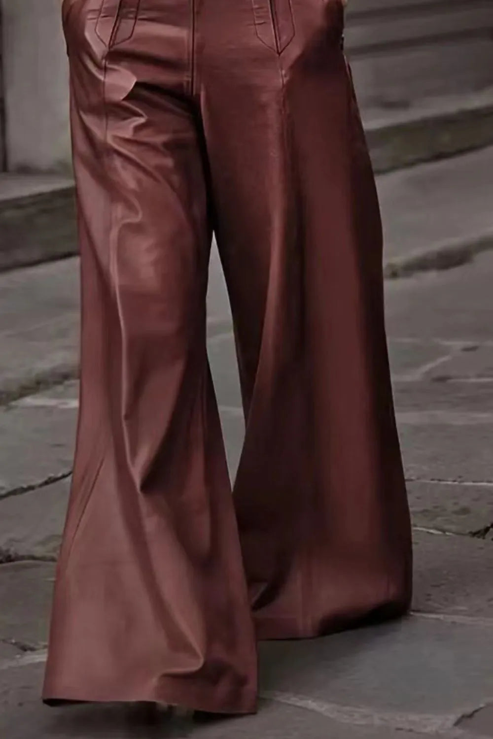 High Waist Wide Flare Pants-pants-Trendsi-[option4]-[option5]-[option6]-[option7]-[option8]-Shop-Boutique-Clothing-for-Women-Online