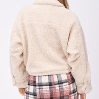 SHERPA JACKET WITH FRONT POCKETS-Emory Park-[option4]-[option5]-[option6]-[option7]-[option8]-Shop-Boutique-Clothing-for-Women-Online