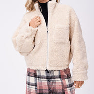 SHERPA JACKET WITH FRONT POCKETS-Emory Park-[option4]-[option5]-[option6]-[option7]-[option8]-Shop-Boutique-Clothing-for-Women-Online