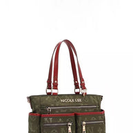 Nicole Lee USA Multi-Compartment Convertible Tote Bag-Bags-Trendsi-[option4]-[option5]-[option6]-[option7]-[option8]-Shop-Boutique-Clothing-for-Women-Online