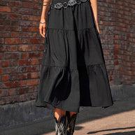 Tiered Midi Skirt-Skirts-Trendsi-[option4]-[option5]-[option6]-[option7]-[option8]-Shop-Boutique-Clothing-for-Women-Online