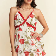 Davi & Dani Contrast Ring Lace Layered Ruffle Maxi Cami Dress-Dresses-Trendsi-[option4]-[option5]-[option6]-[option7]-[option8]-Shop-Boutique-Clothing-for-Women-Online