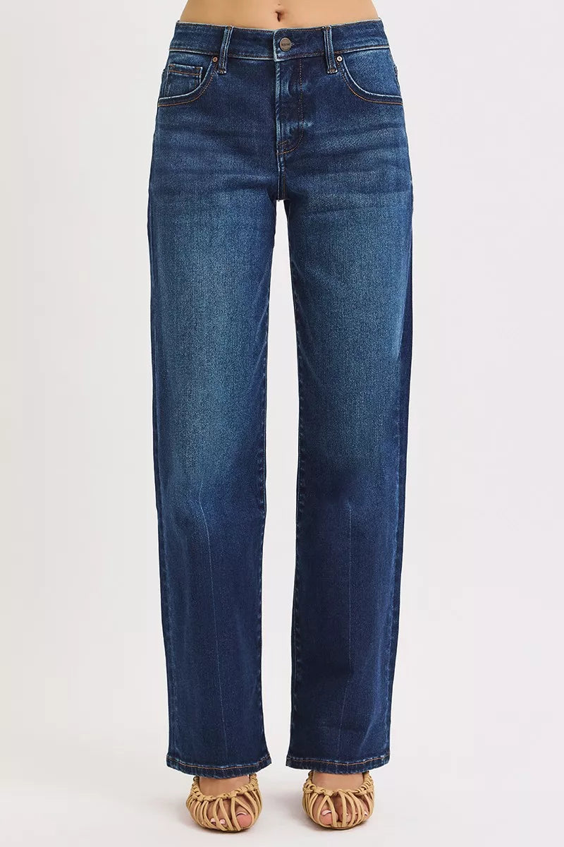 RISEN Mid Rise Wide Baggy Jeans-Jeans-Trendsi-[option4]-[option5]-[option6]-[option7]-[option8]-Shop-Boutique-Clothing-for-Women-Online