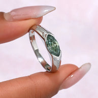 1 Carat Moissanite 925 Sterling Silver Ring-rings-Trendsi-Silver-7-[option4]-[option5]-[option6]-[option7]-[option8]-Shop-Boutique-Clothing-for-Women-Online
