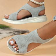 Peep Toe Solid Color Sandals-130 Sandals-Trendsi-Light Gray-35(US4)-[option4]-[option5]-[option6]-[option7]-[option8]-Shop-Boutique-Clothing-for-Women-Online