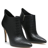 Lolita Woven Texture Stiletto Boot-Rag Company-Black-5-[option4]-[option5]-[option6]-[option7]-[option8]-Shop-Boutique-Clothing-for-Women-Online