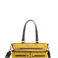 Nicole Lee USA Multi-Compartment Convertible Tote Bag-Bags-Trendsi-YELLOW-One Size-[option4]-[option5]-[option6]-[option7]-[option8]-Shop-Boutique-Clothing-for-Women-Online