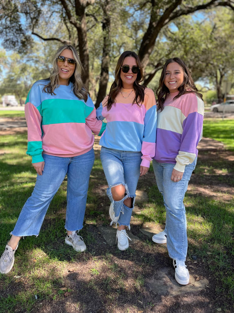 Finnley Colorblock Pullover in Four Colors-Womens-Ave Shops-[option4]-[option5]-[option6]-[option7]-[option8]-Shop-Boutique-Clothing-for-Women-Online