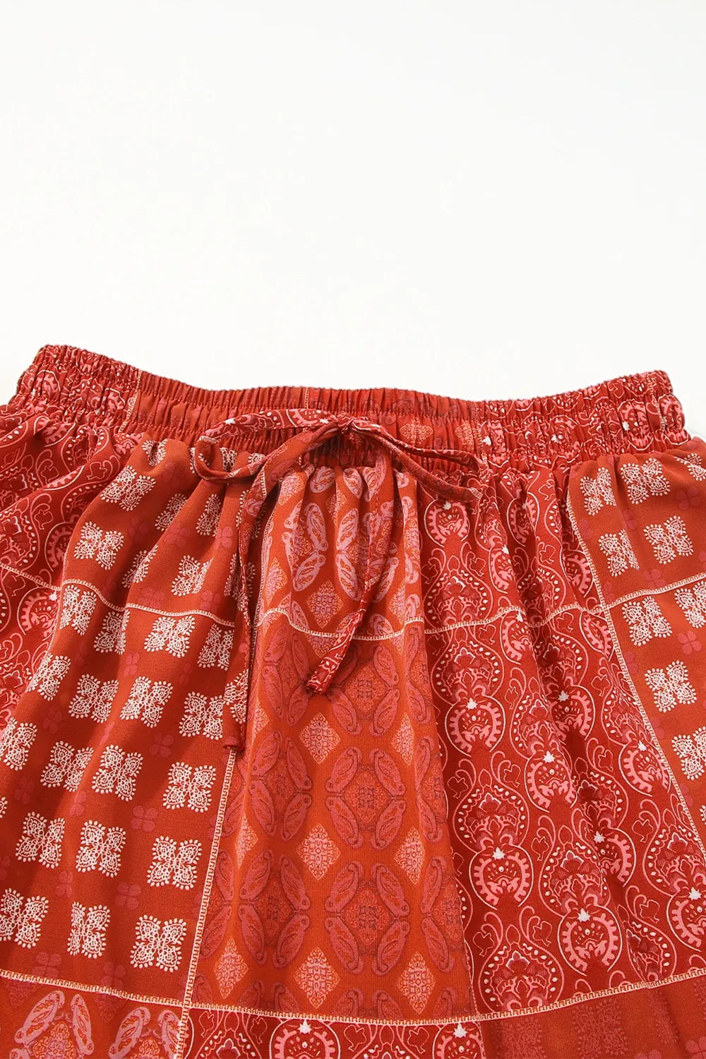 Printed Drawstring Midi Skirt-Skirts-Trendsi-[option4]-[option5]-[option6]-[option7]-[option8]-Shop-Boutique-Clothing-for-Women-Online
