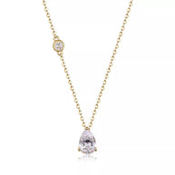 1.25 Carat Moissanite 925 Sterling Silver Teardrop Necklace-NECKLACE-Trendsi-[option4]-[option5]-[option6]-[option7]-[option8]-Shop-Boutique-Clothing-for-Women-Online