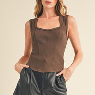 Adelle Tank-Aemi + Co-CHOCOLATE-S-[option4]-[option5]-[option6]-[option7]-[option8]-Shop-Boutique-Clothing-for-Women-Online