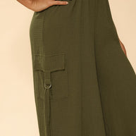 Smocked wide leg cargo jumpsuit-Miss Sparkling-[option4]-[option5]-[option6]-[option7]-[option8]-Shop-Boutique-Clothing-for-Women-Online
