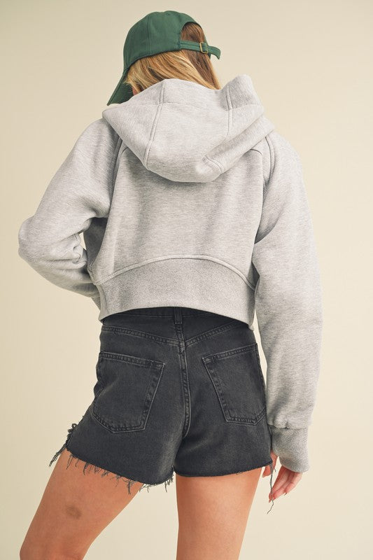 Deva Cropped Hooded Jacket-Aemi + Co-[option4]-[option5]-[option6]-[option7]-[option8]-Shop-Boutique-Clothing-for-Women-Online