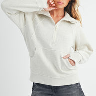Long Dove Funnel Neck Half Long Zip-Aemi + Co-[option4]-[option5]-[option6]-[option7]-[option8]-Shop-Boutique-Clothing-for-Women-Online