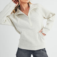 Long Dove Funnel Neck Half Long Zip-Aemi + Co-[option4]-[option5]-[option6]-[option7]-[option8]-Shop-Boutique-Clothing-for-Women-Online