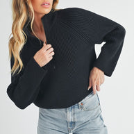 Debbie Half-Zip Sweater-Aemi + Co-[option4]-[option5]-[option6]-[option7]-[option8]-Shop-Boutique-Clothing-for-Women-Online