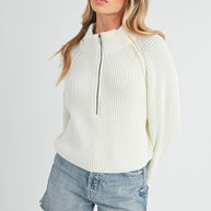 Debbie Half-Zip Sweater-Aemi + Co-[option4]-[option5]-[option6]-[option7]-[option8]-Shop-Boutique-Clothing-for-Women-Online