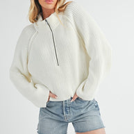 Debbie Half-Zip Sweater-Aemi + Co-[option4]-[option5]-[option6]-[option7]-[option8]-Shop-Boutique-Clothing-for-Women-Online