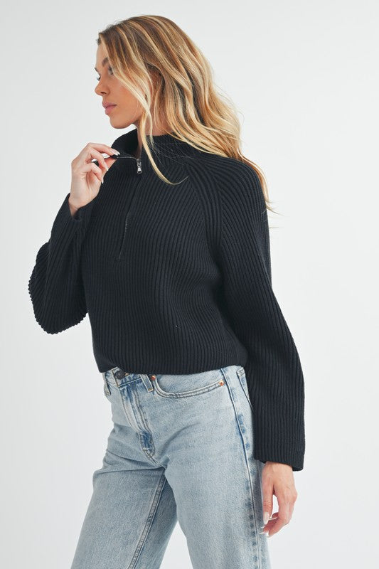 Debbie Half-Zip Sweater-Aemi + Co-[option4]-[option5]-[option6]-[option7]-[option8]-Shop-Boutique-Clothing-for-Women-Online