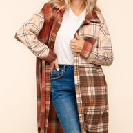Flannel Plaid Oversized Shacket with Pockets-Womens-Ave Shops-[option4]-[option5]-[option6]-[option7]-[option8]-Shop-Boutique-Clothing-for-Women-Online