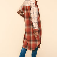 Flannel Plaid Oversized Shacket with Pockets-Womens-Ave Shops-[option4]-[option5]-[option6]-[option7]-[option8]-Shop-Boutique-Clothing-for-Women-Online