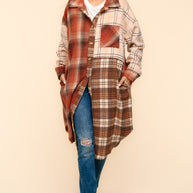 Flannel Plaid Oversized Shacket with Pockets-Womens-Ave Shops-[option4]-[option5]-[option6]-[option7]-[option8]-Shop-Boutique-Clothing-for-Women-Online