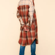 Flannel Plaid Oversized Shacket with Pockets-Womens-Ave Shops-[option4]-[option5]-[option6]-[option7]-[option8]-Shop-Boutique-Clothing-for-Women-Online