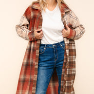 Flannel Plaid Oversized Shacket with Pockets-Womens-Ave Shops-[option4]-[option5]-[option6]-[option7]-[option8]-Shop-Boutique-Clothing-for-Women-Online