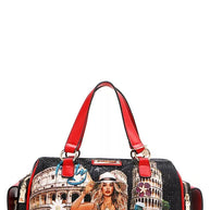 Nicole Lee USA Martha Travels Italy Wide Handbag with Rhinestones-Bags-Trendsi-MARTHA TRAVELS ITALY-One Size-[option4]-[option5]-[option6]-[option7]-[option8]-Shop-Boutique-Clothing-for-Women-Online