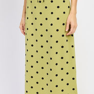 POLKA DOT MIDI SKIRT WITH LACE TRIM-Emory Park-[option4]-[option5]-[option6]-[option7]-[option8]-Shop-Boutique-Clothing-for-Women-Online